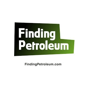 Image of Finding Petroleum logo - green and black with white text on a white background